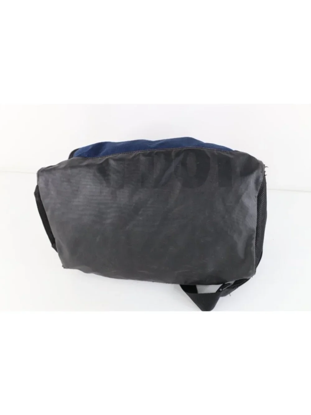 Vintage Y2K Nike Spell Out Just Do It Big Swoosh Logo Handled Duffel Bag Gym Bag